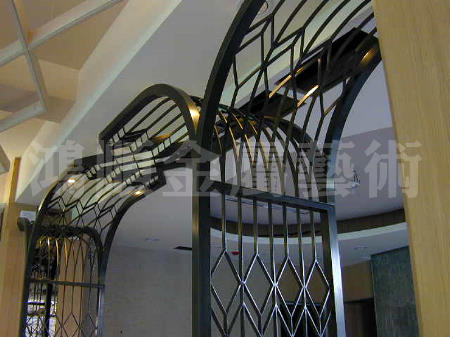 鐵製迎賓門裝飾